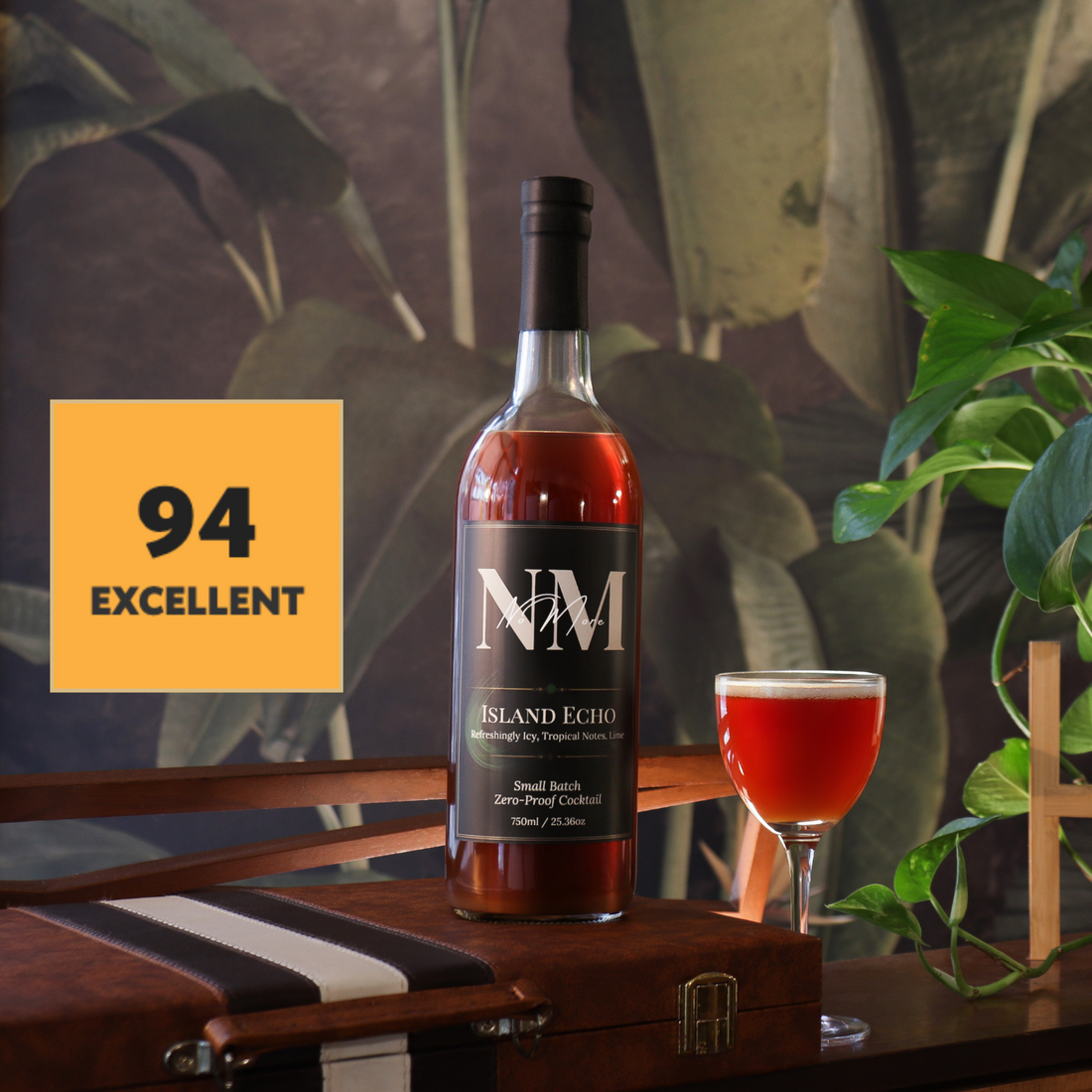 No More's Island Echo  - Small Batch Zero-Proof Cocktail